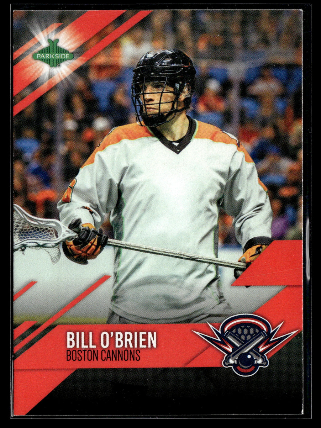 Bill O'Brien 2019 MLL Premier Series NLL Black Wolves #123