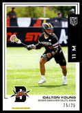 Dalton Young 2025 PLL Flagship Denver Outlaws Black 25/25 Bookend #