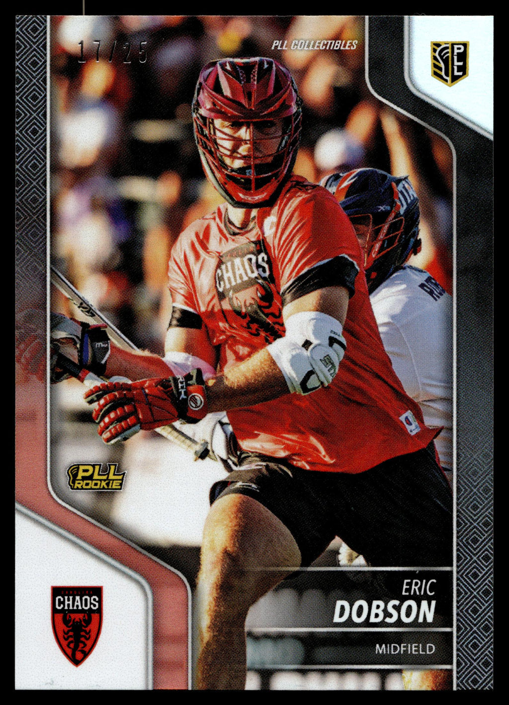 Eric Dobson 2024 PLL Release Carolina Chaos Black 17/25 #9