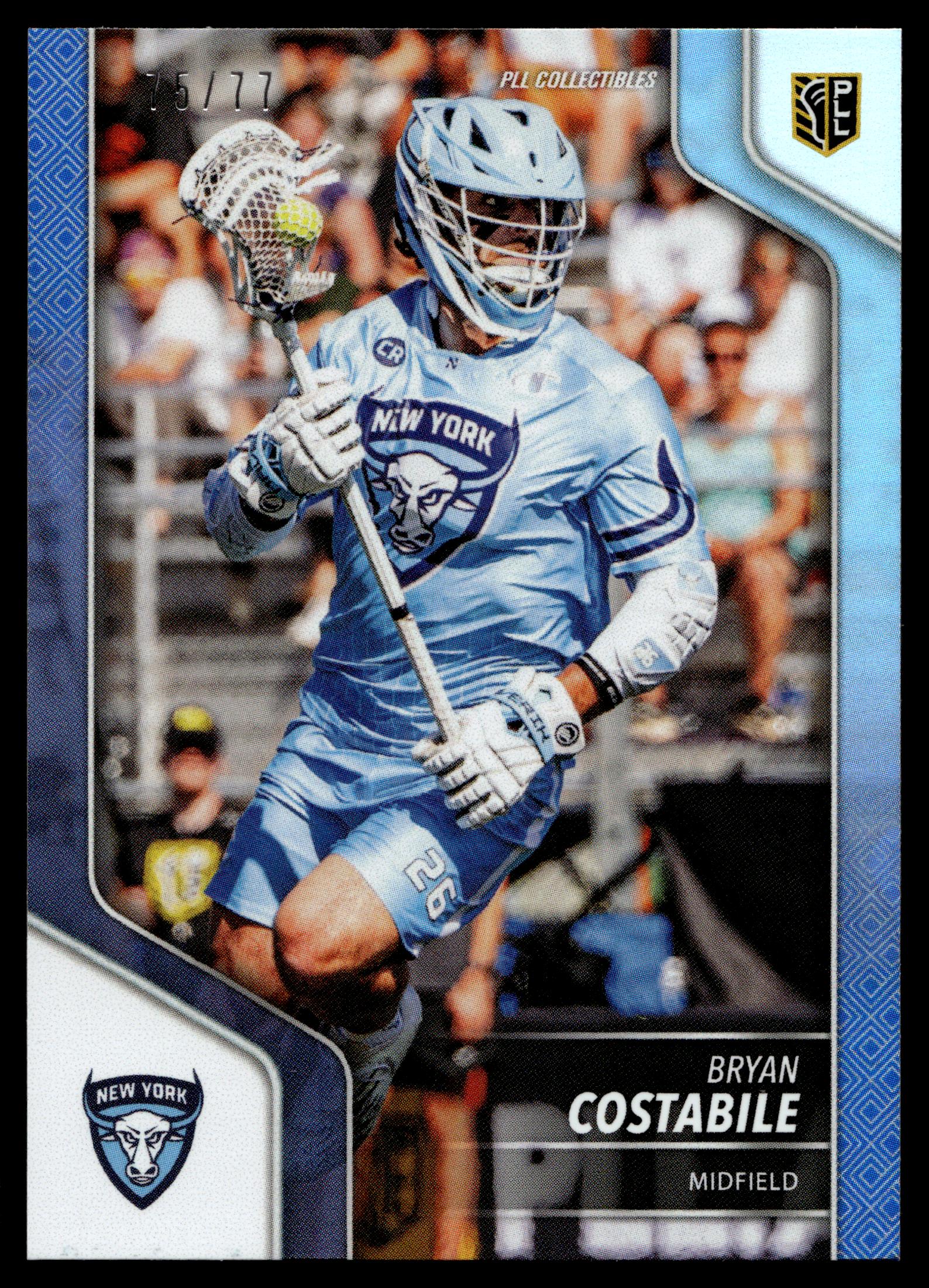 Bryan Costabile 2024 PLL Release New York Atlas Blue 75/77 #42