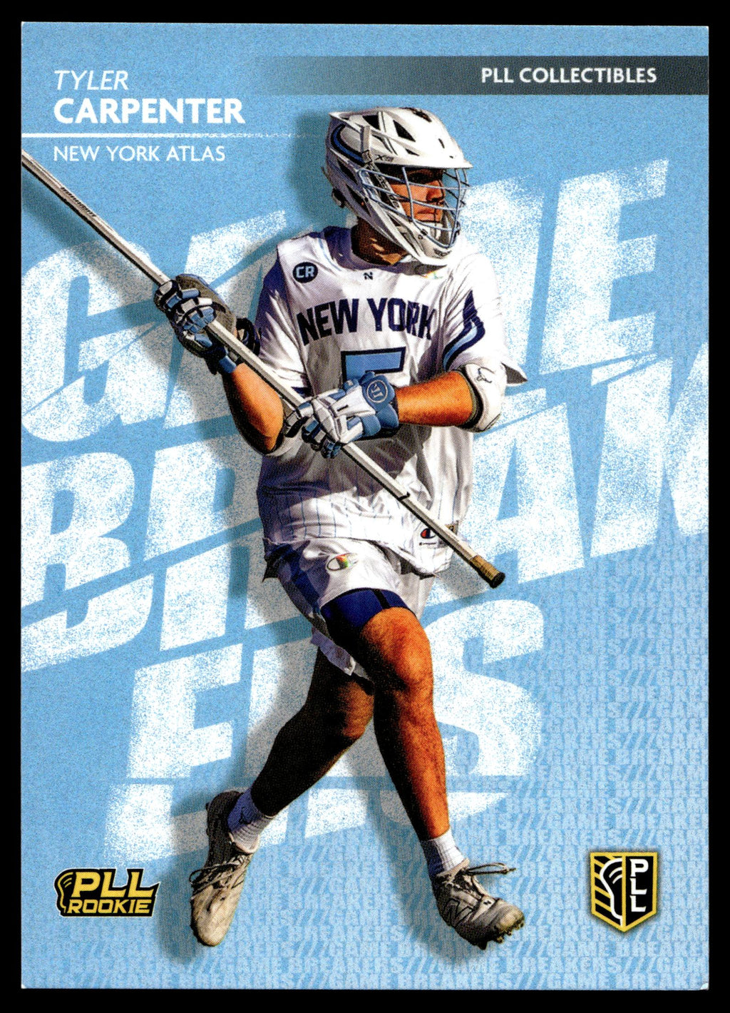 Tyler Carpenter 2025 PLL Fieldside New York Atlas Game Breakers #GB-9