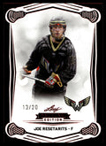 Joe Resetarits 2024 Leaf NLL Inaugural Philadelphia Wings Red 13/20 #48