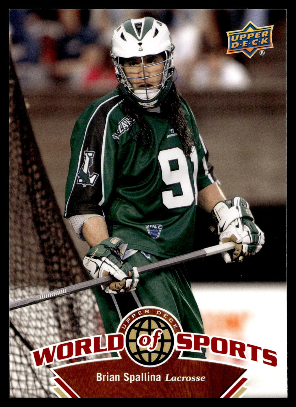 Brian Spallina 2010 Upper Deck World of Sports Long Island Lizards #271