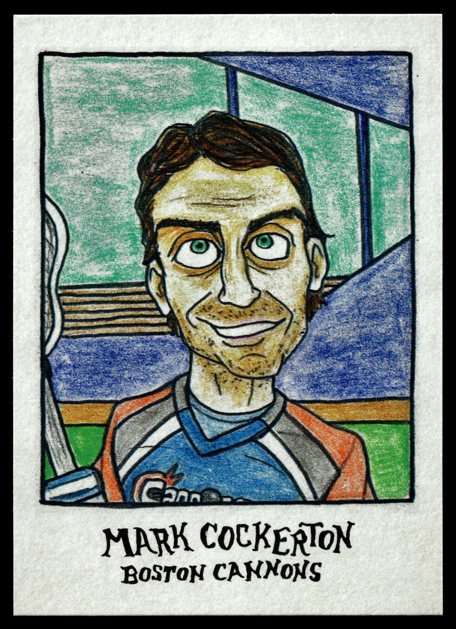 Mark Cockerton 2019 MLL Premier Series Boston Cannons Gummy Arts #GA-05