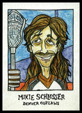 Mikie Schlosser 2019 MLL Premier Series Denver Outlaws Gummy Arts #GA-07