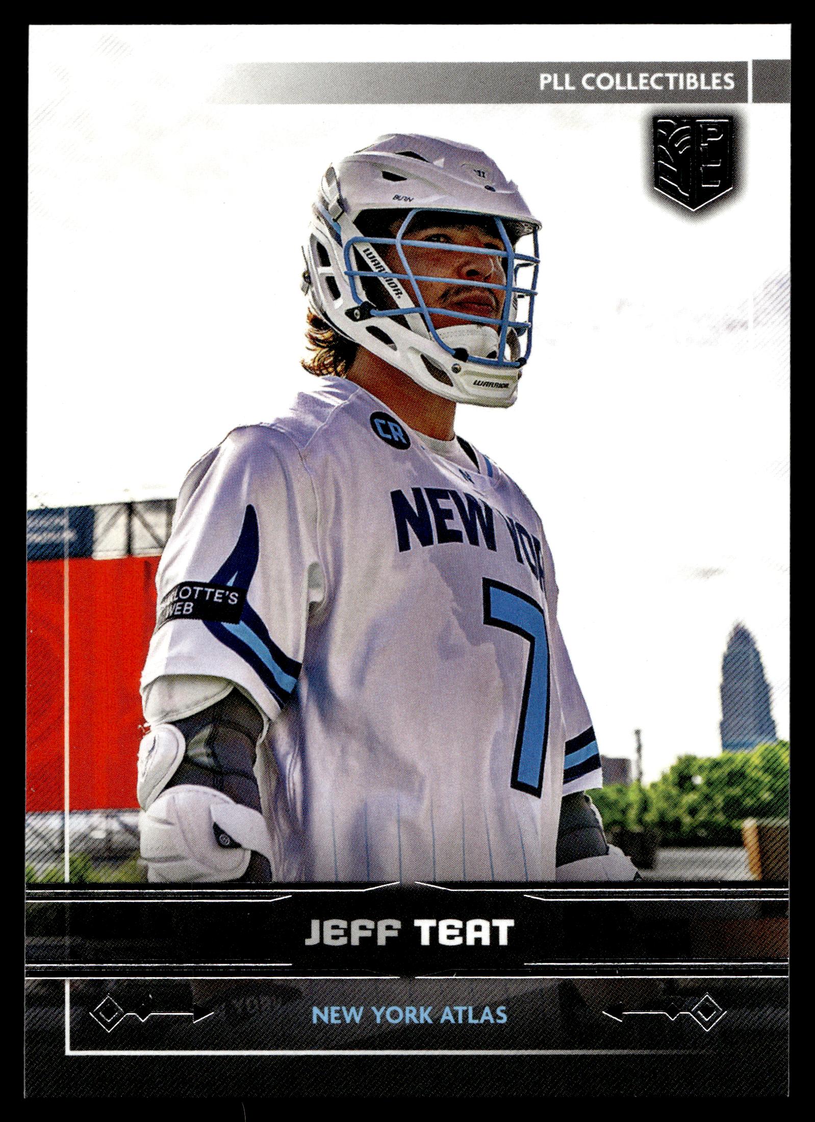 Jeff Teat 2025 PLL Fieldside New York Atlas #21