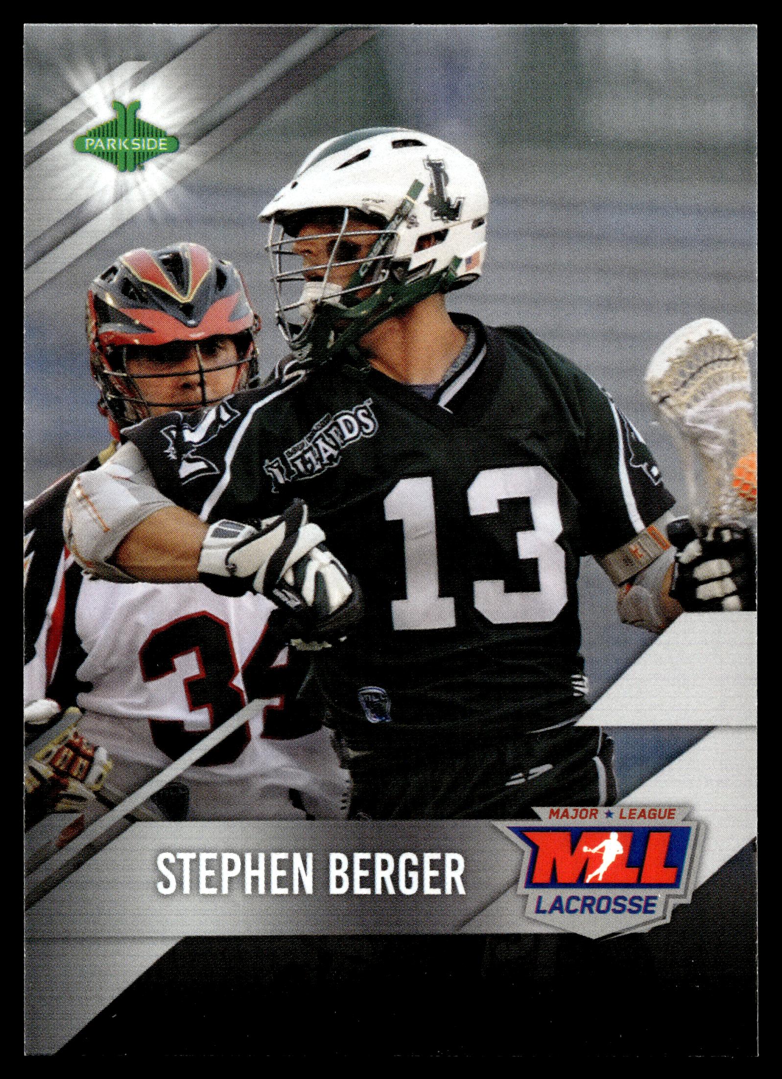 Stephen Berger 2019 MLL Premier Series Long Island Lizards Alumni #133