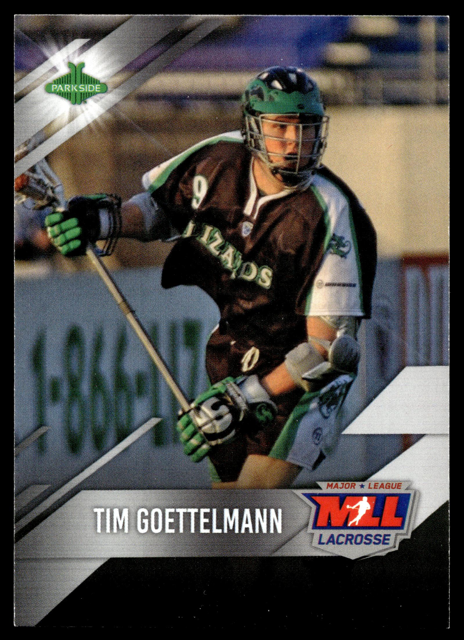 Tim Goettelmann 2019 MLL Premier Series Long Island Lizards Alumni #138