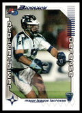 Jamie Hanford 2001 Major League Lacrosse Bridgeport Barrage #10
