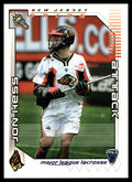 Jon Hess 2001 Major League Lacrosse New Jersey Pride #25