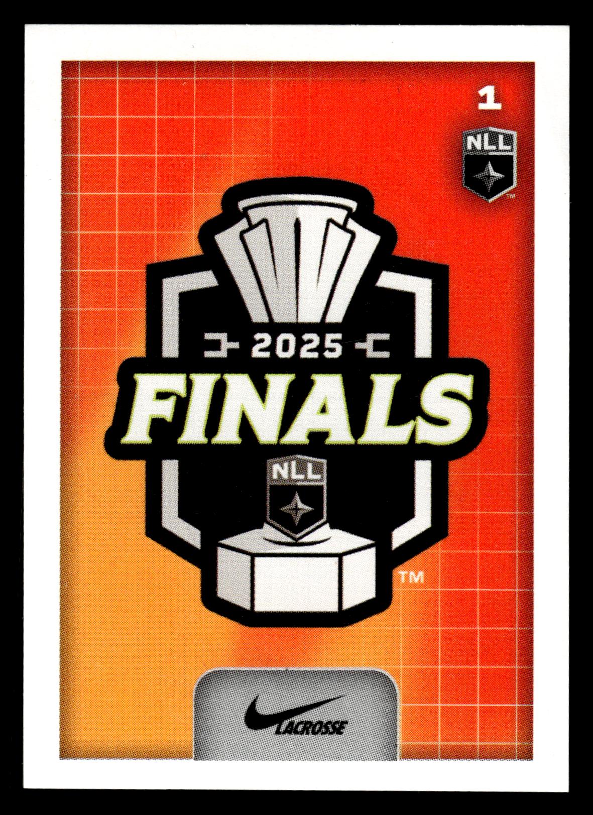2025 TFL Sports NLL Stickers #1