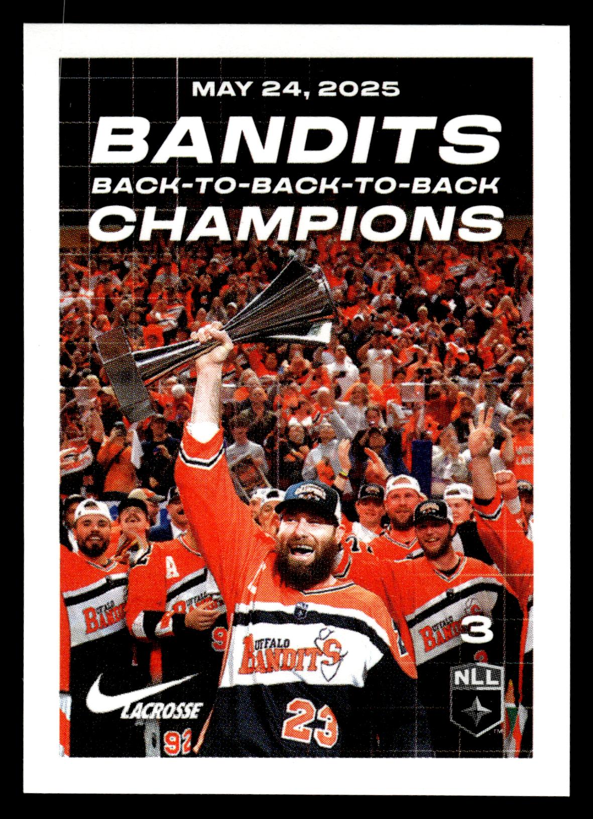 2025 TFL Sports NLL Stickers #3