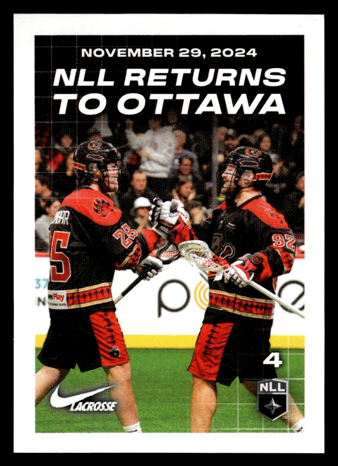 2025 TFL Sports NLL Stickers #4