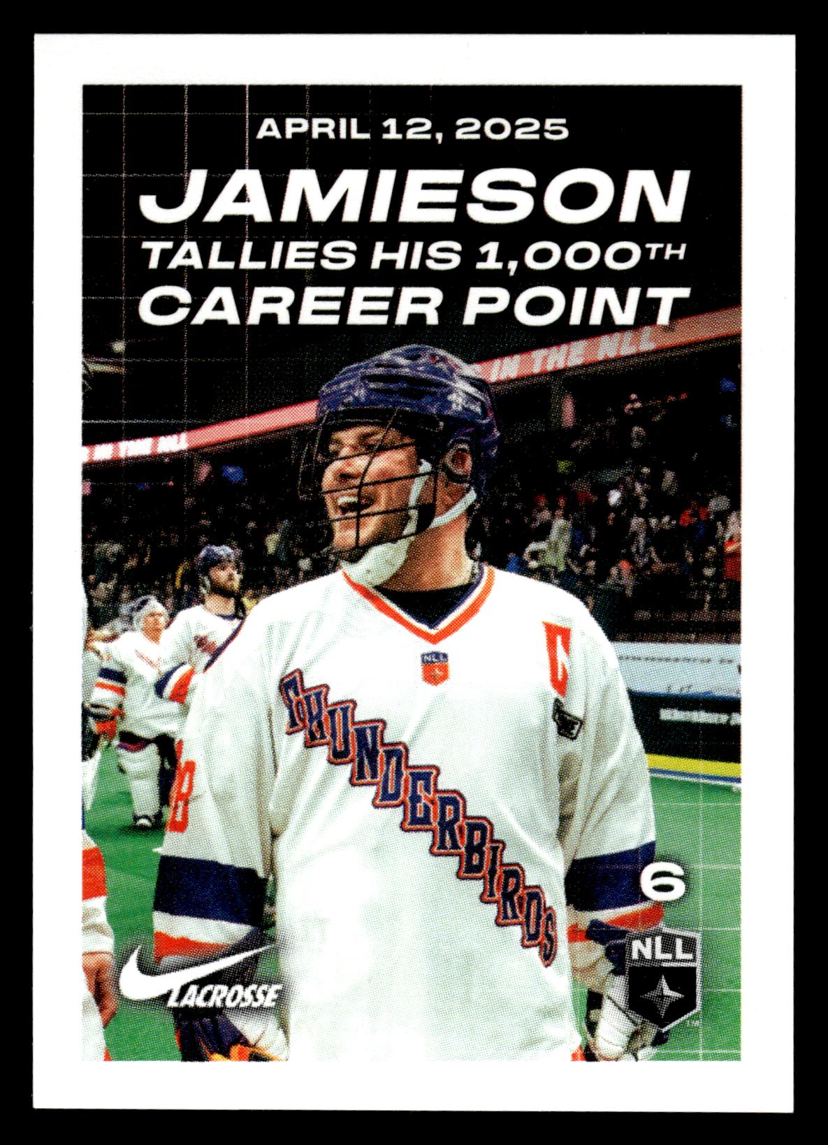 2025 TFL Sports NLL Stickers #6