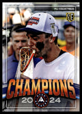 Connor Fields 2025 PLL Fieldside Utah Archers Champions #CHAMP-6