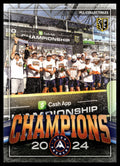 Utah Archers 2025 PLL Fieldside Utah Archers Champions #CHAMP-10