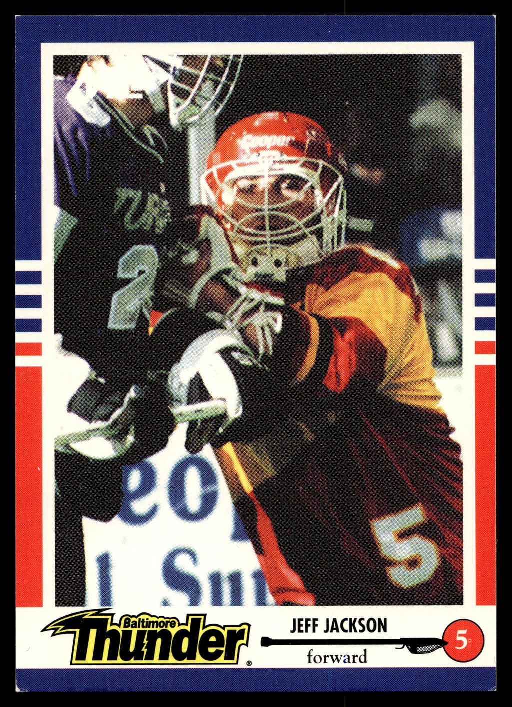 Jeff Jackson 1993 MILL STX Nastasi Baltimore Thunder #2