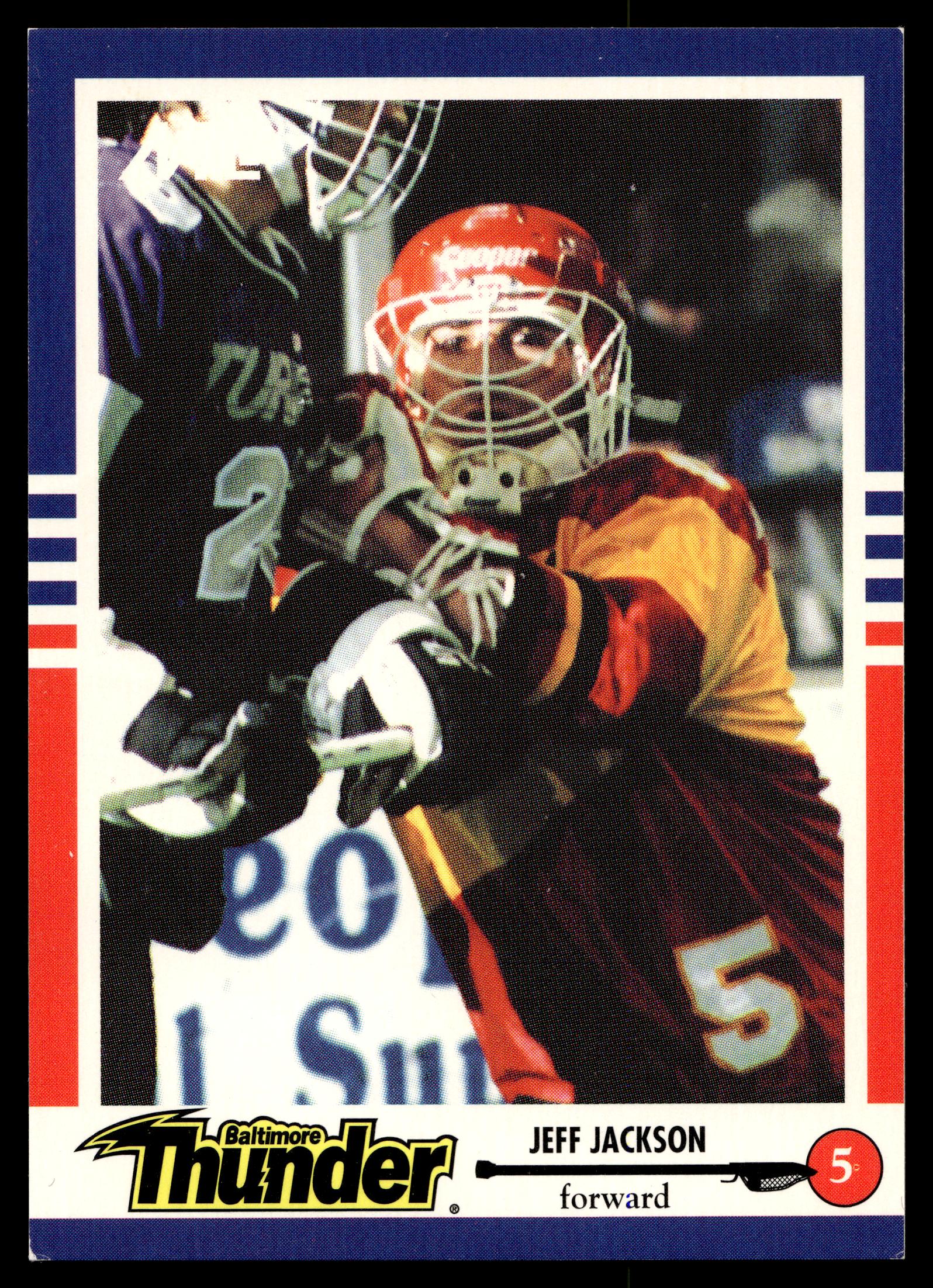 Jeff Jackson 1993 MILL STX Nastasi Baltimore Thunder #2