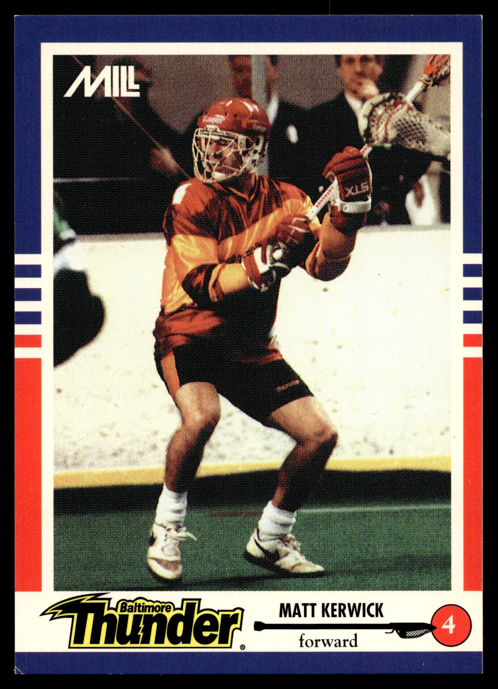 Matt Kerwick 1993 MILL STX Nastasi Baltimore Thunder #3