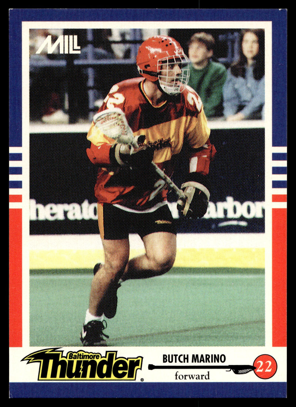 Butch Marino 1993 MILL STX Nastasi Baltimore Thunder #5