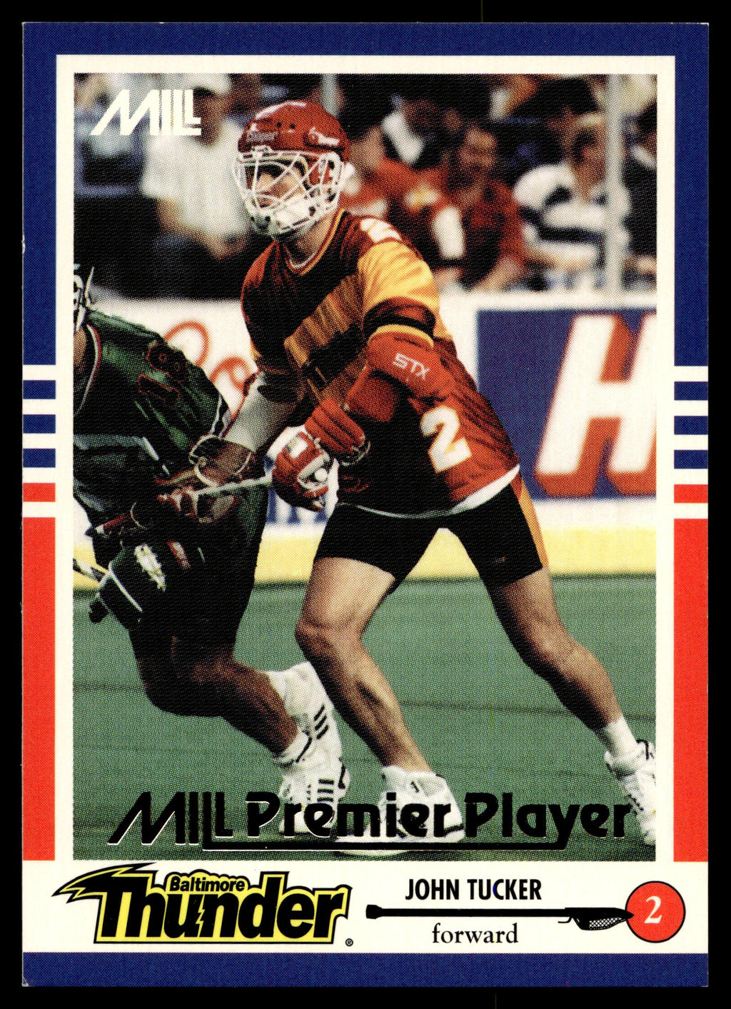 John Tucker 1993 MILL STX Nastasi Baltimore Thunder #8