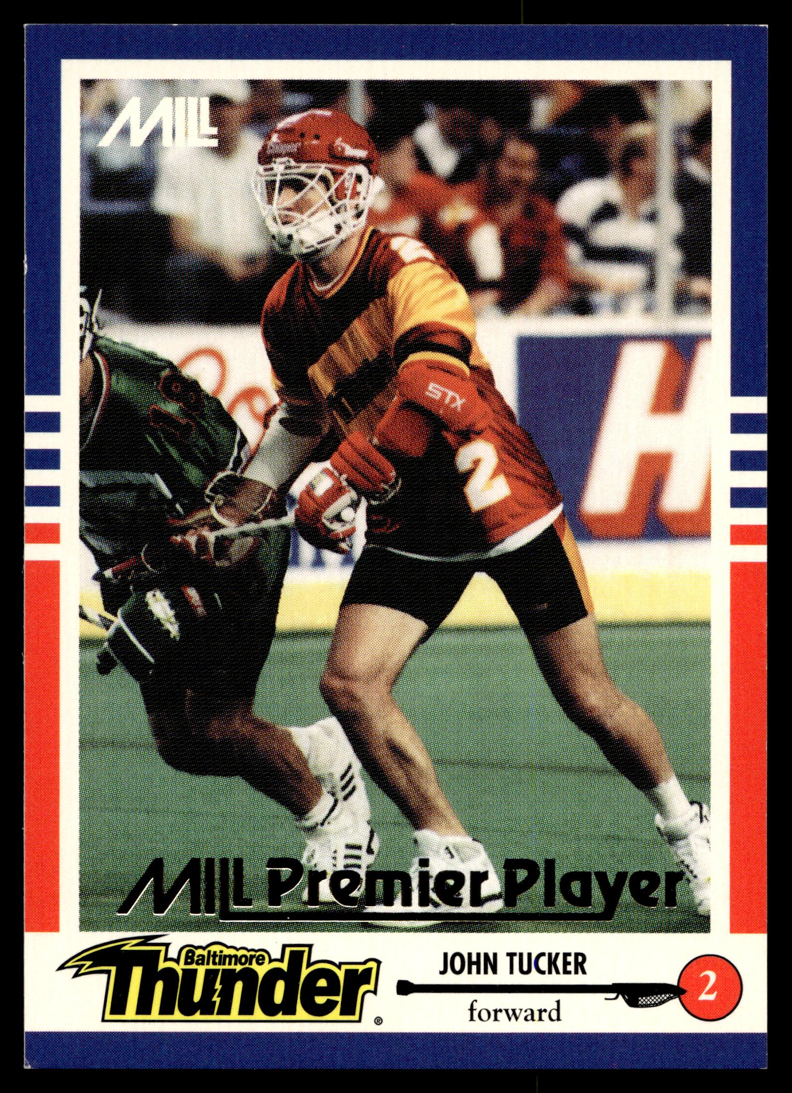 John Tucker 1993 MILL STX Nastasi Baltimore Thunder #8