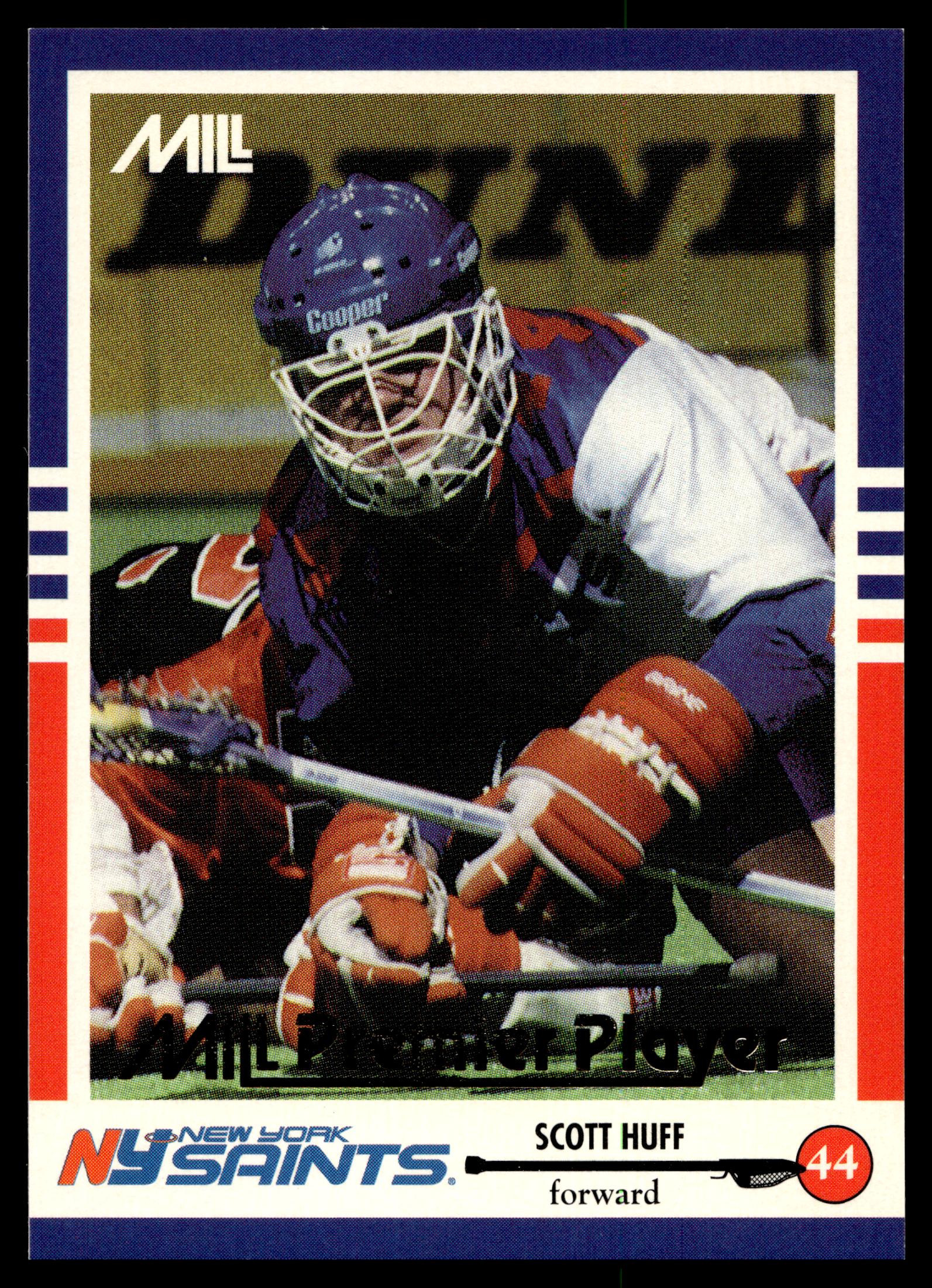 Scott W. Huff 1993 MILL STX Nastasi New York Saints #43