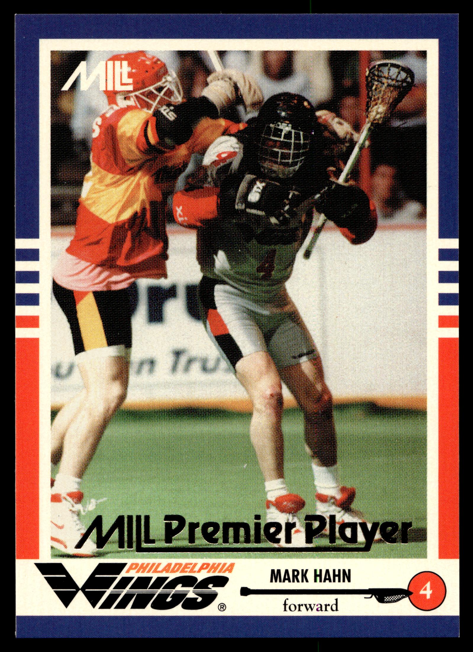 Mark E. Hahn 1993 MILL STX Nastasi Philadelphia Wings #56