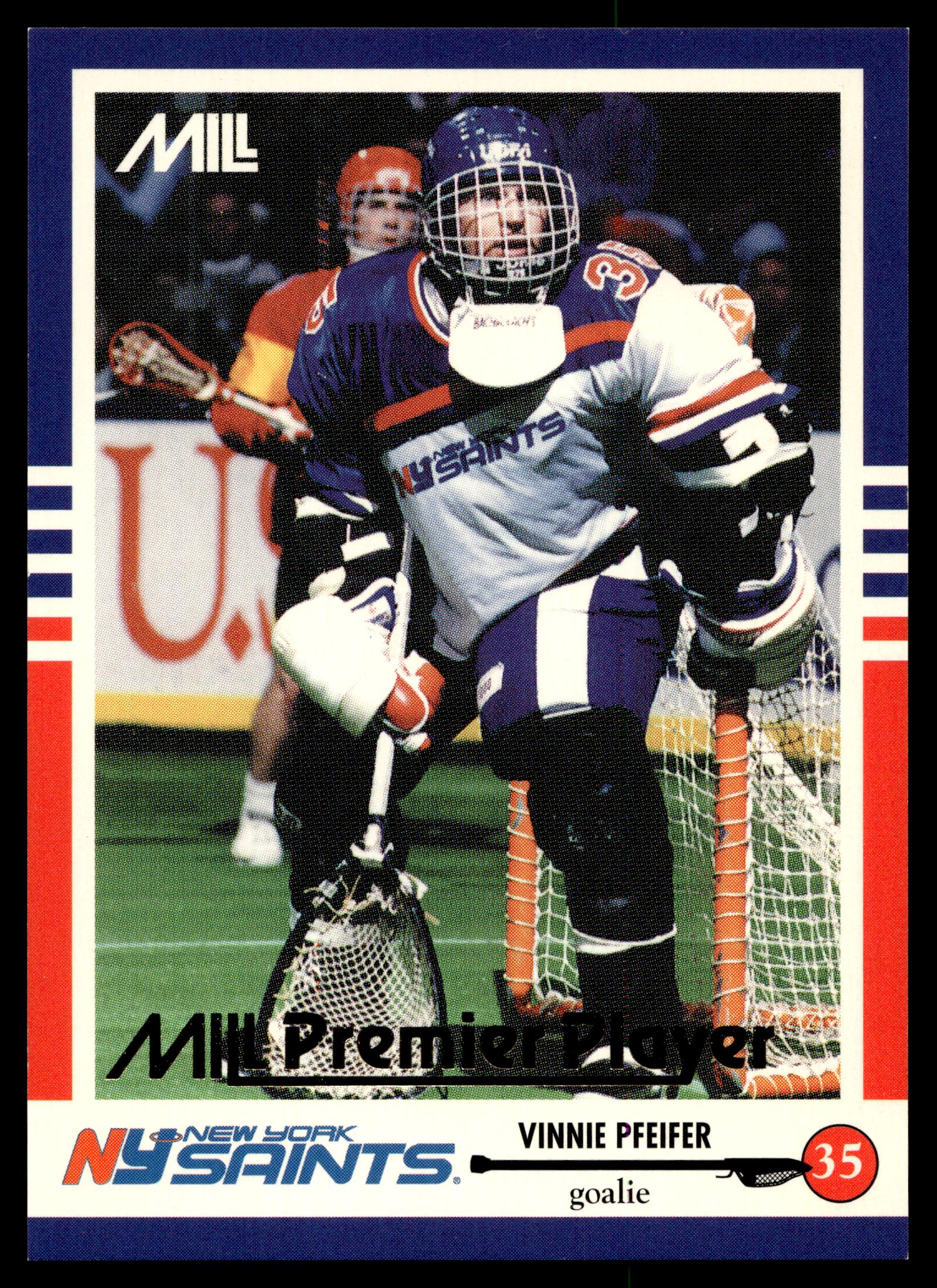 Vinnie Pfeifer 1993 MILL STX Nastasi New York Saints #46