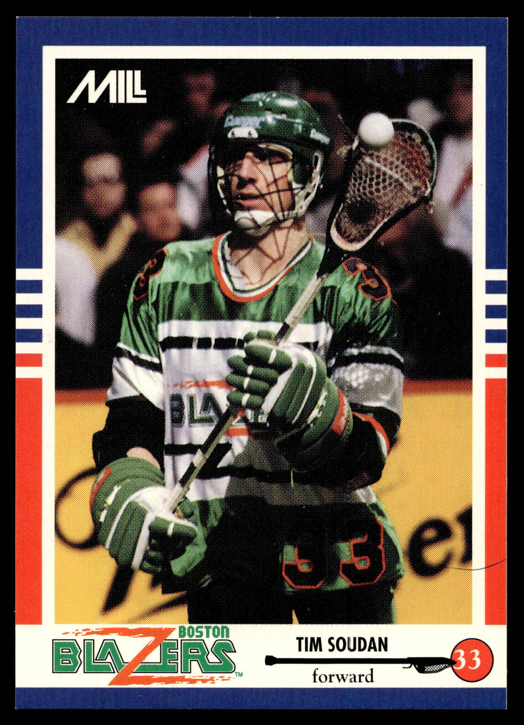 Tim Soudan 1993 MILL STX Nastasi Boston Blazers #19