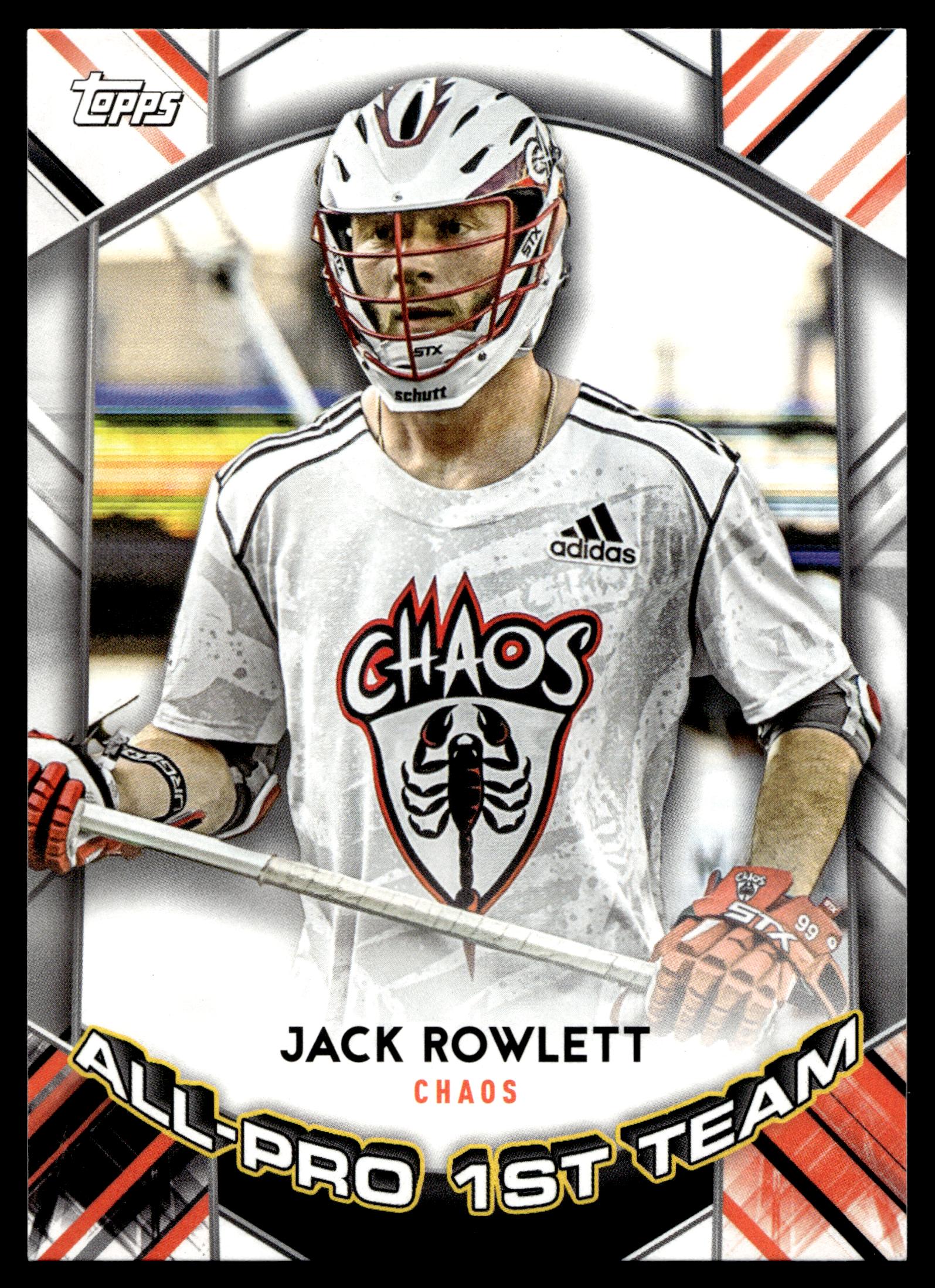 Jack Rowlett 2022 Topps PLL Carolina Chaos All Pro 1st Team #AP-9