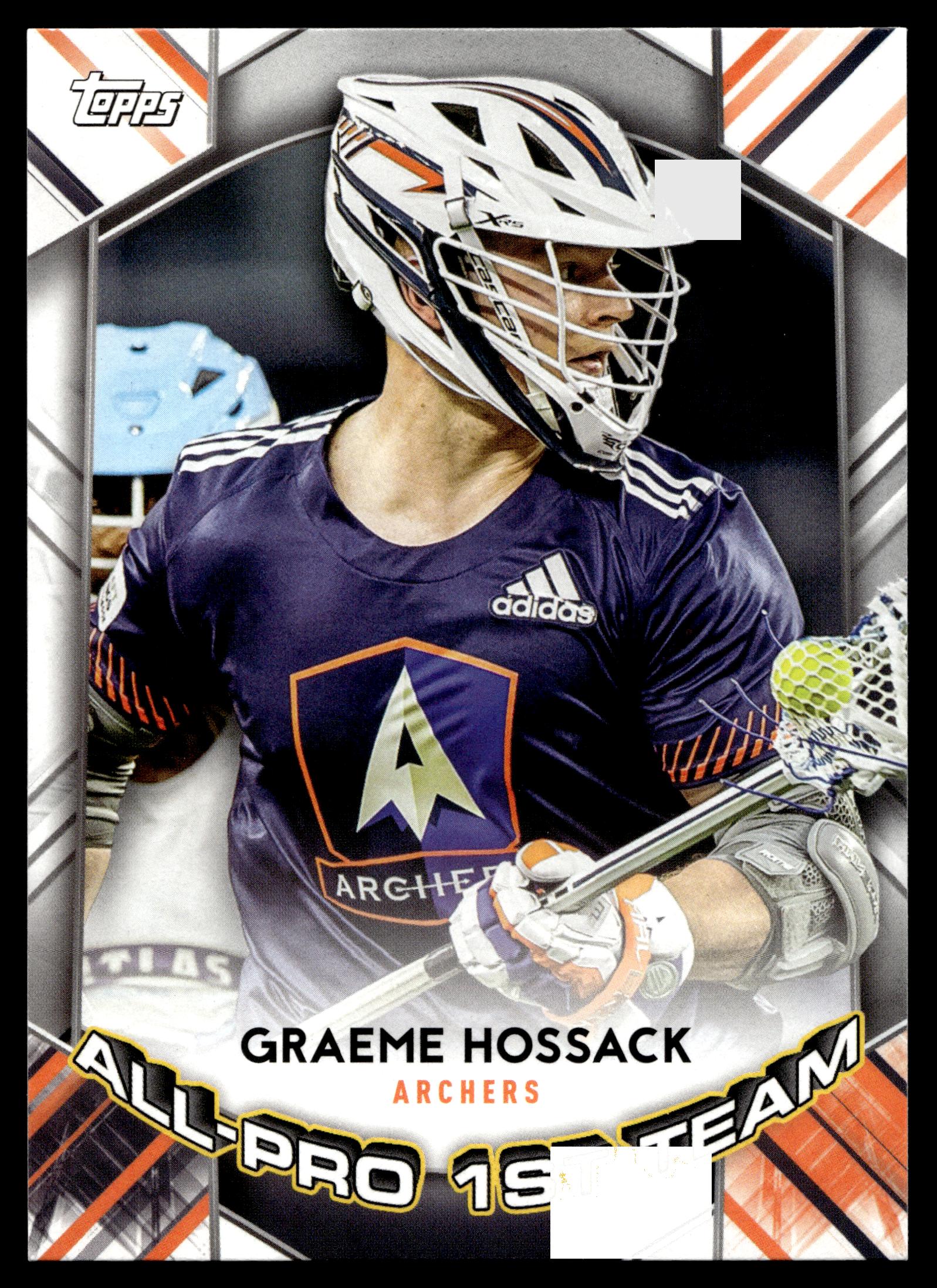 Graeme Hossack 2022 Topps PLL Utah Archers All Pro 1st Team #AP-8