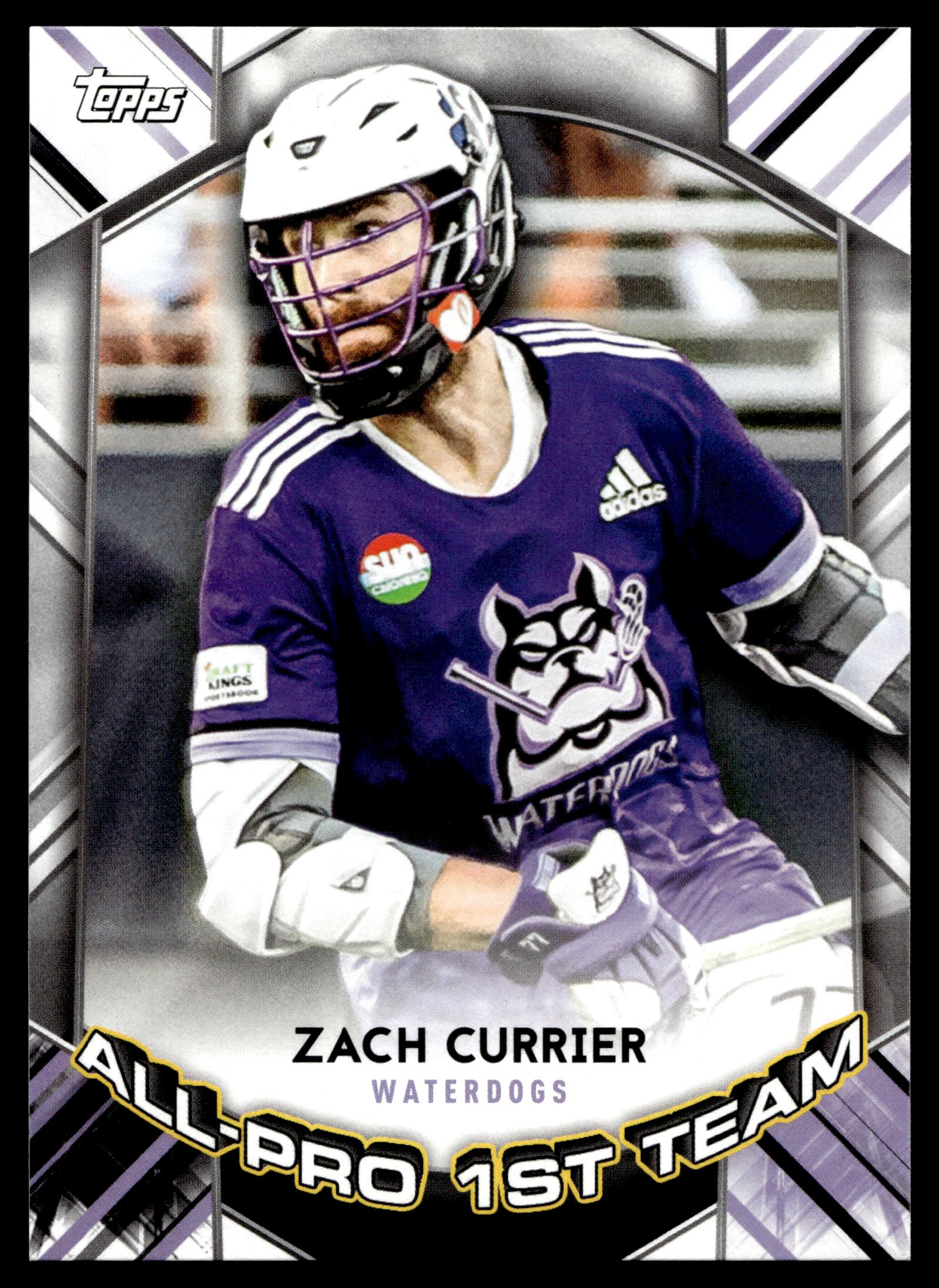 Zach Currier 2022 Topps PLL Philadelphia Waterdogs All Pro 1st Team #AP-4
