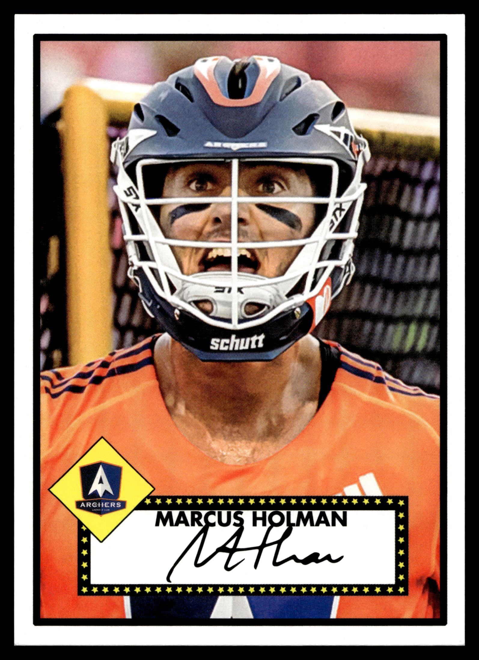 Marcus Holman 2022 Topps PLL Utah Archers Topps 1952 #T52-11