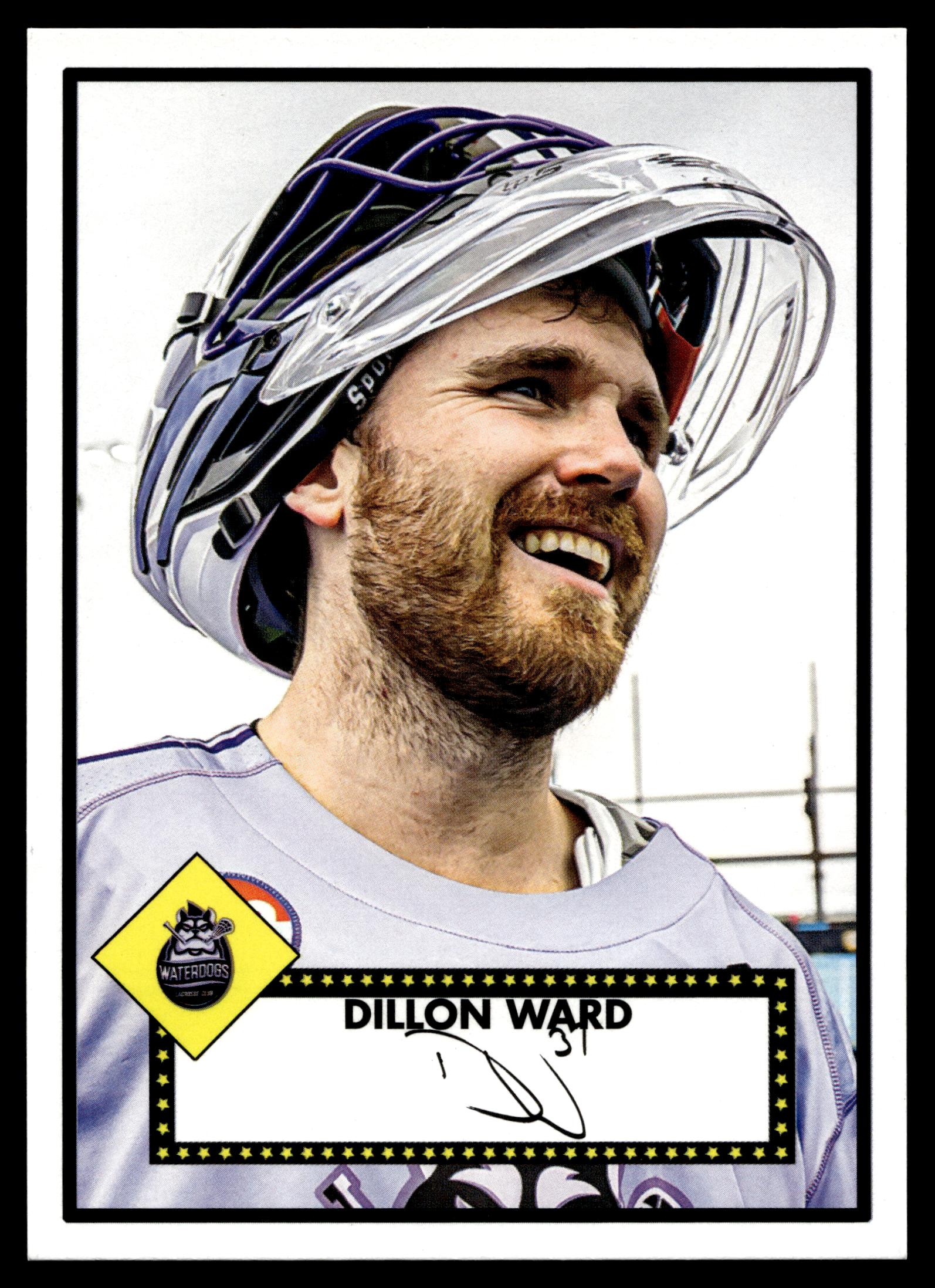 Dillon Ward 2022 Topps PLL Philadelphia Waterdogs Topps 1952 #T52-15