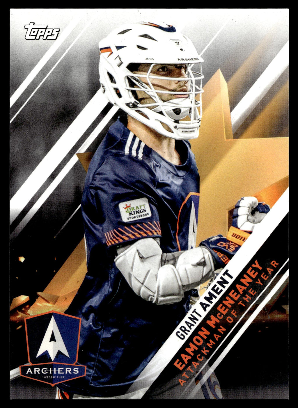 Grant Ament 2022 Topps PLL Utah Archers Award Winners #AW-2