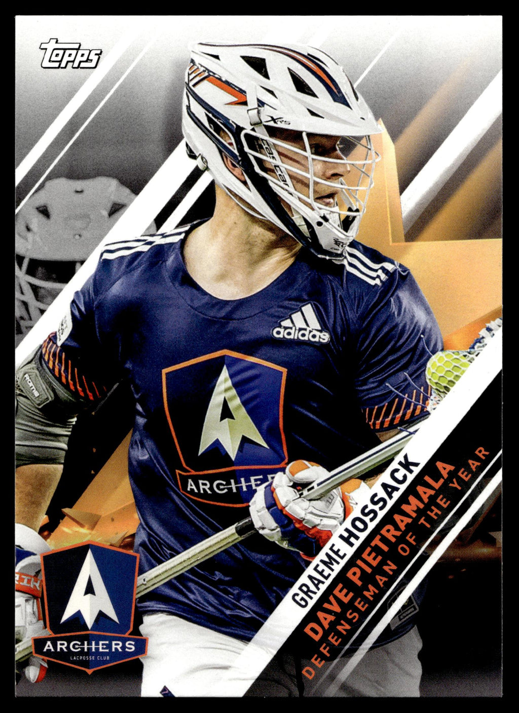 Graeme Hossack 2022 Topps PLL Utah Archers Award Winners #AW-3