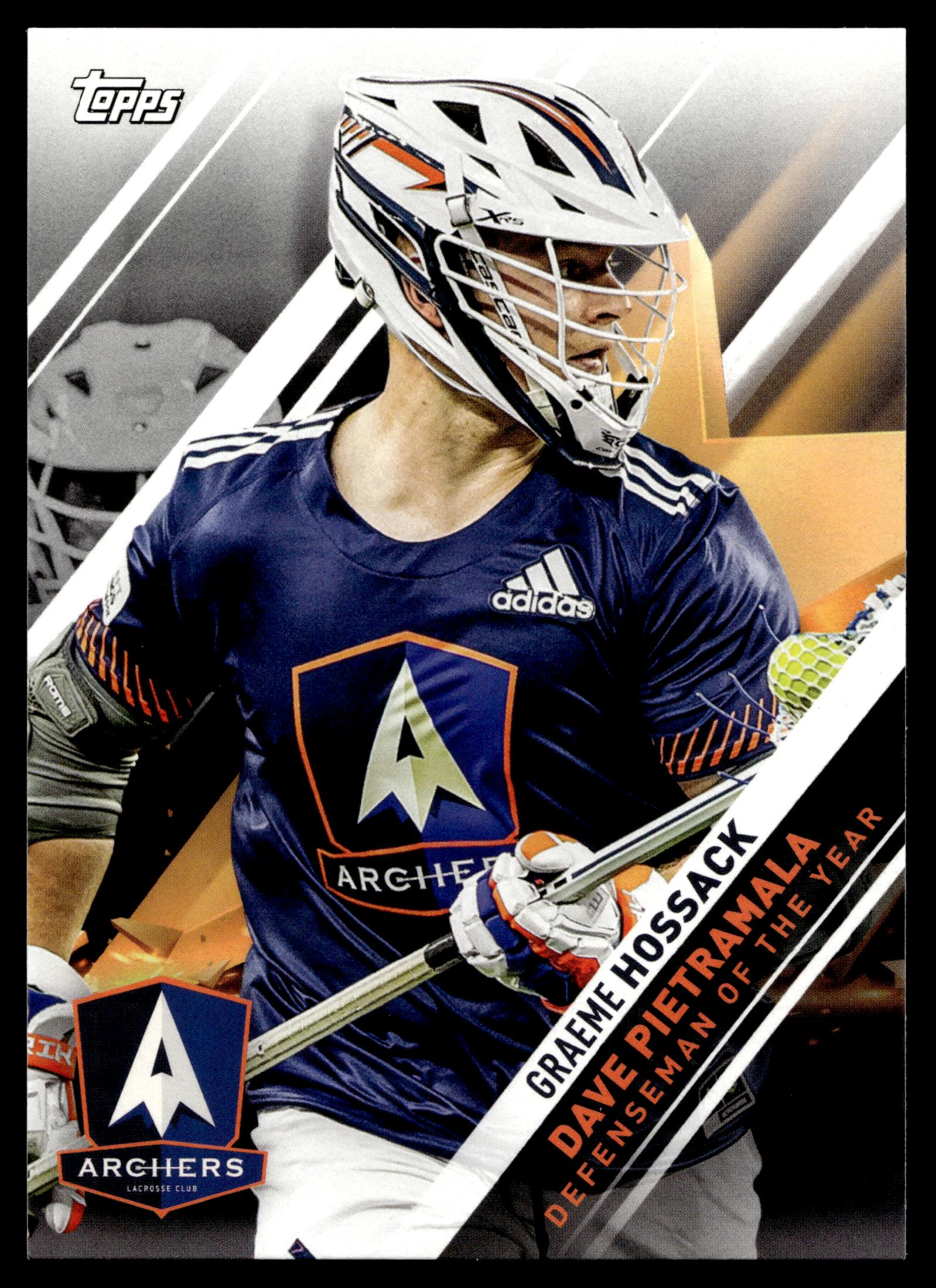 Graeme Hossack 2022 Topps PLL Utah Archers Award Winners #AW-3