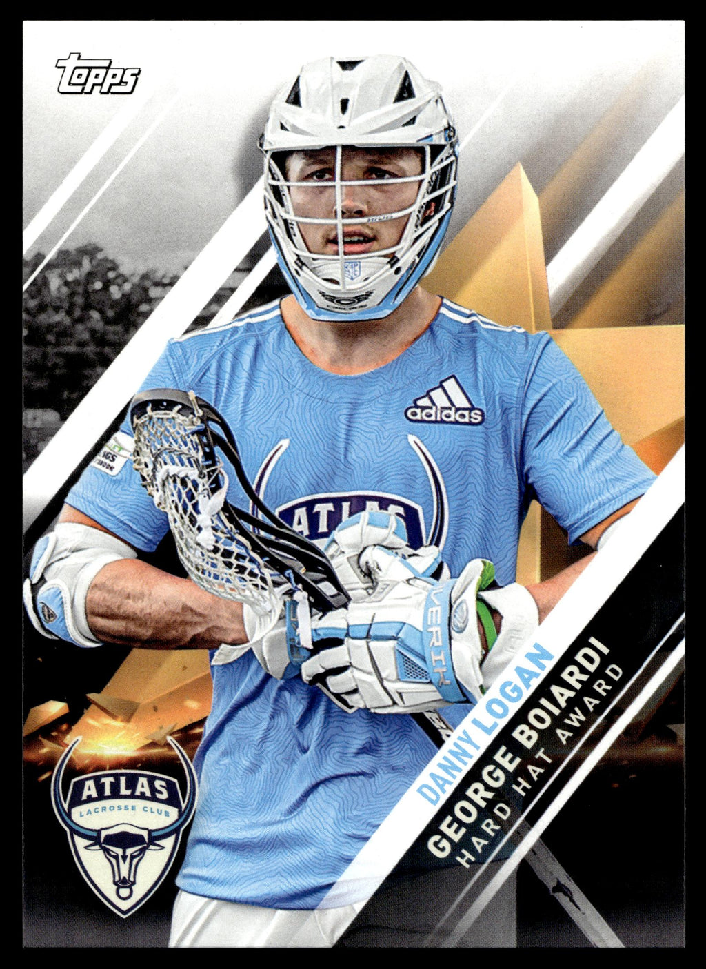 Danny Logan 2022 Topps PLL New York Atlas Award Winners #AW-4