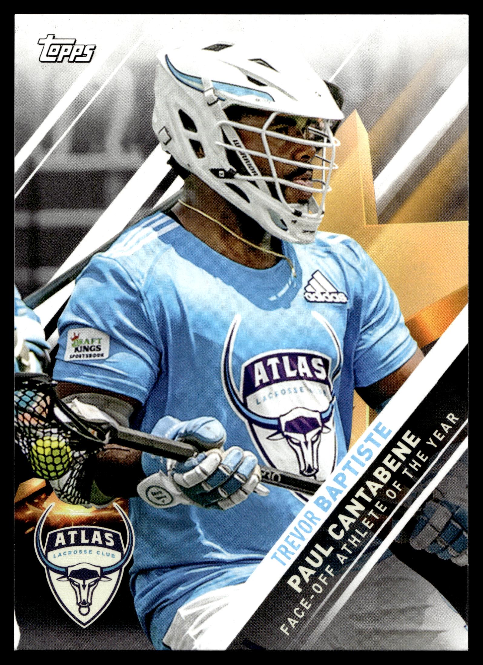 Trevor Baptiste 2022 Topps PLL New York Atlas Award Winners #AW-6