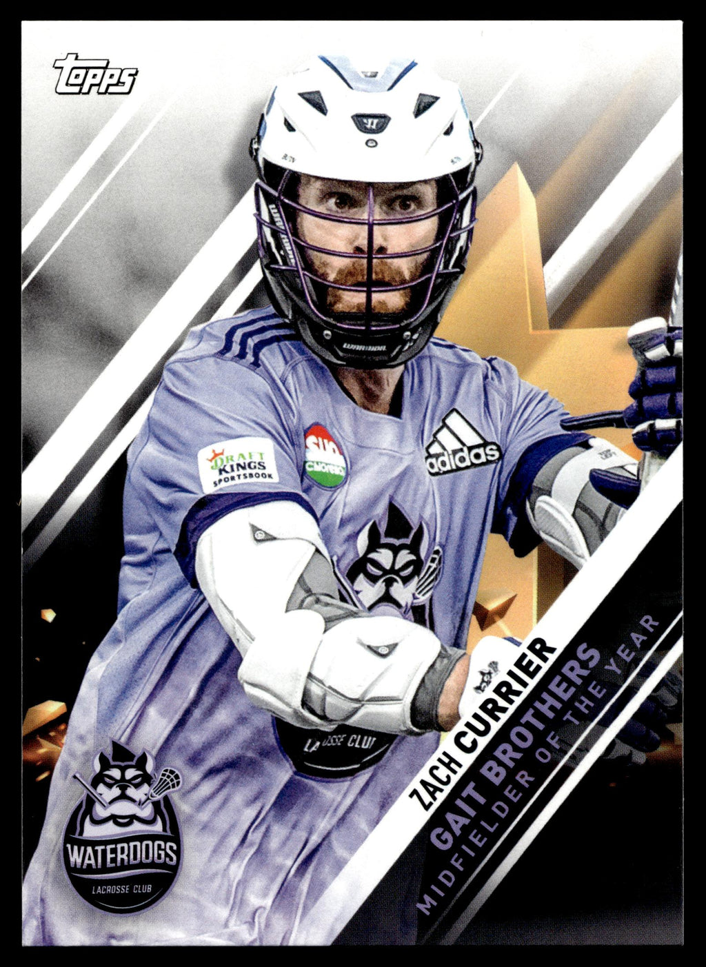 Zach Currier 2022 Topps PLL Philadelphia Waterdogs Award Winners #AW-7