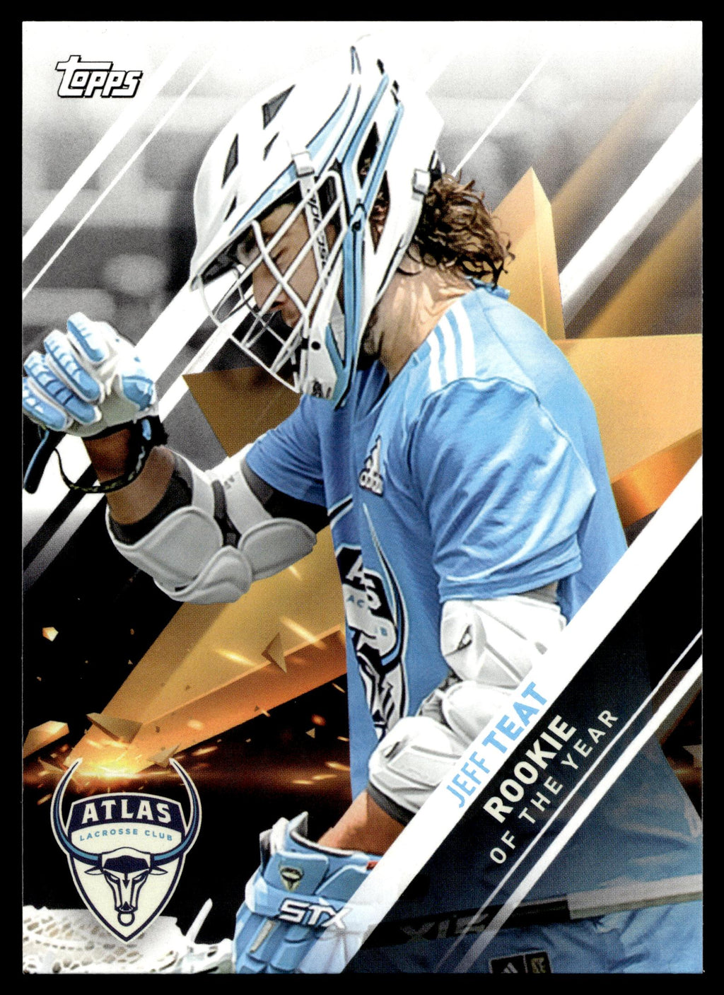Jeff Teat 2022 Topps PLL New York Atlas Award Winners #AW-9