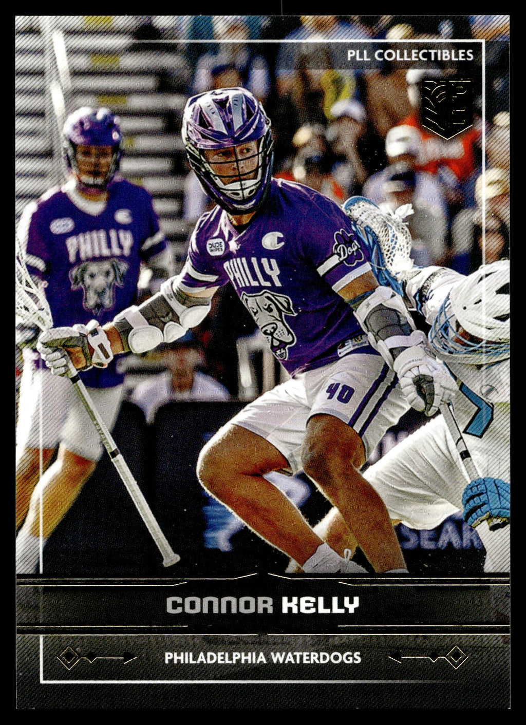 Connor Kelly 2025 PLL Fieldside Philadelphia Waterdogs Gold Foil #4