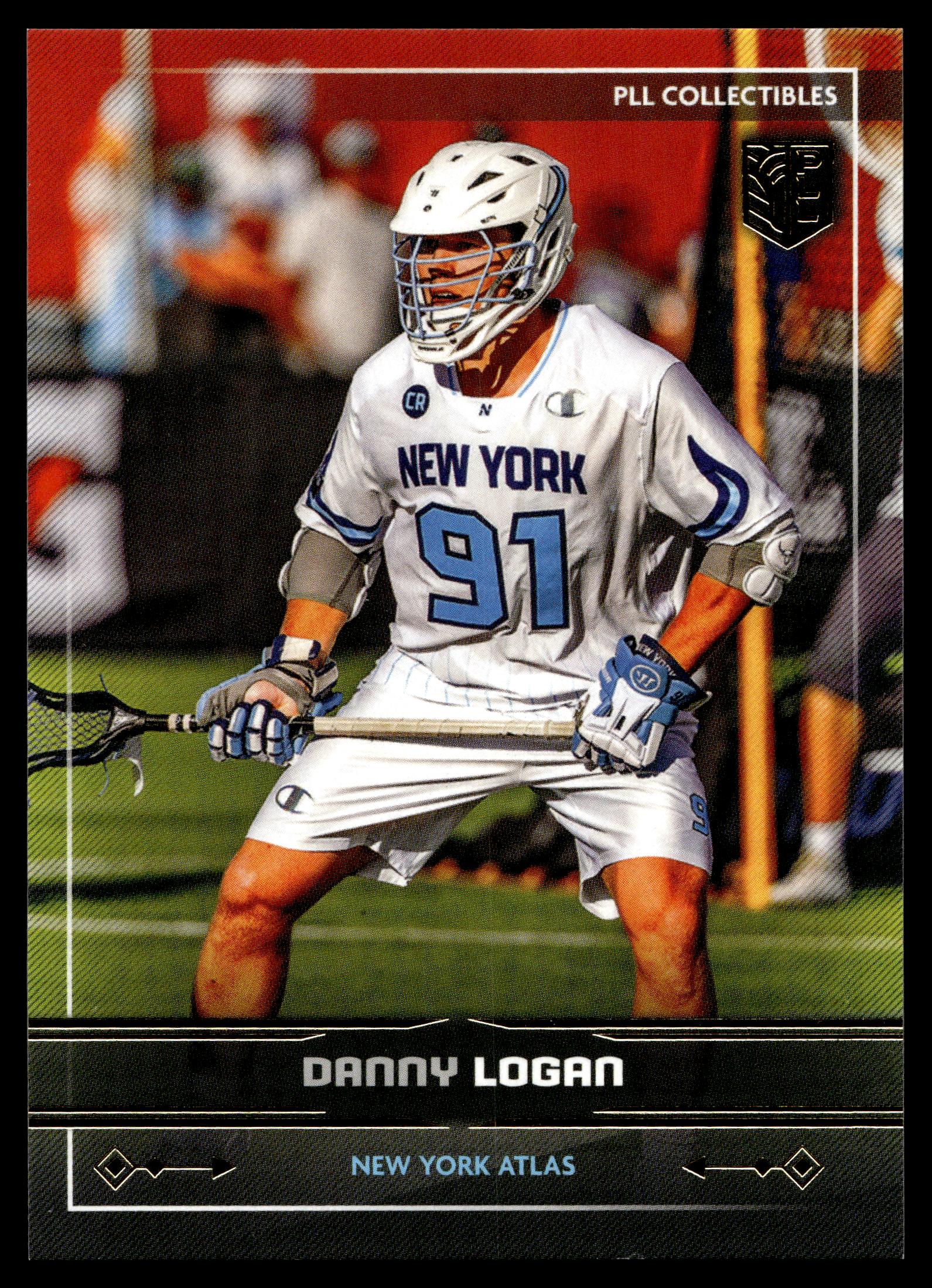 Danny Logan 2025 PLL Fieldside New York Atlas Gold Foil #62