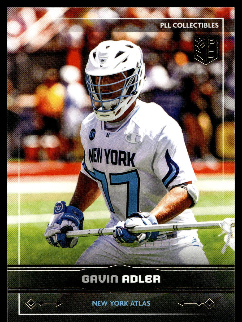 Gavin Adler 2025 PLL Fieldside New York Atlas Gold Foil #81