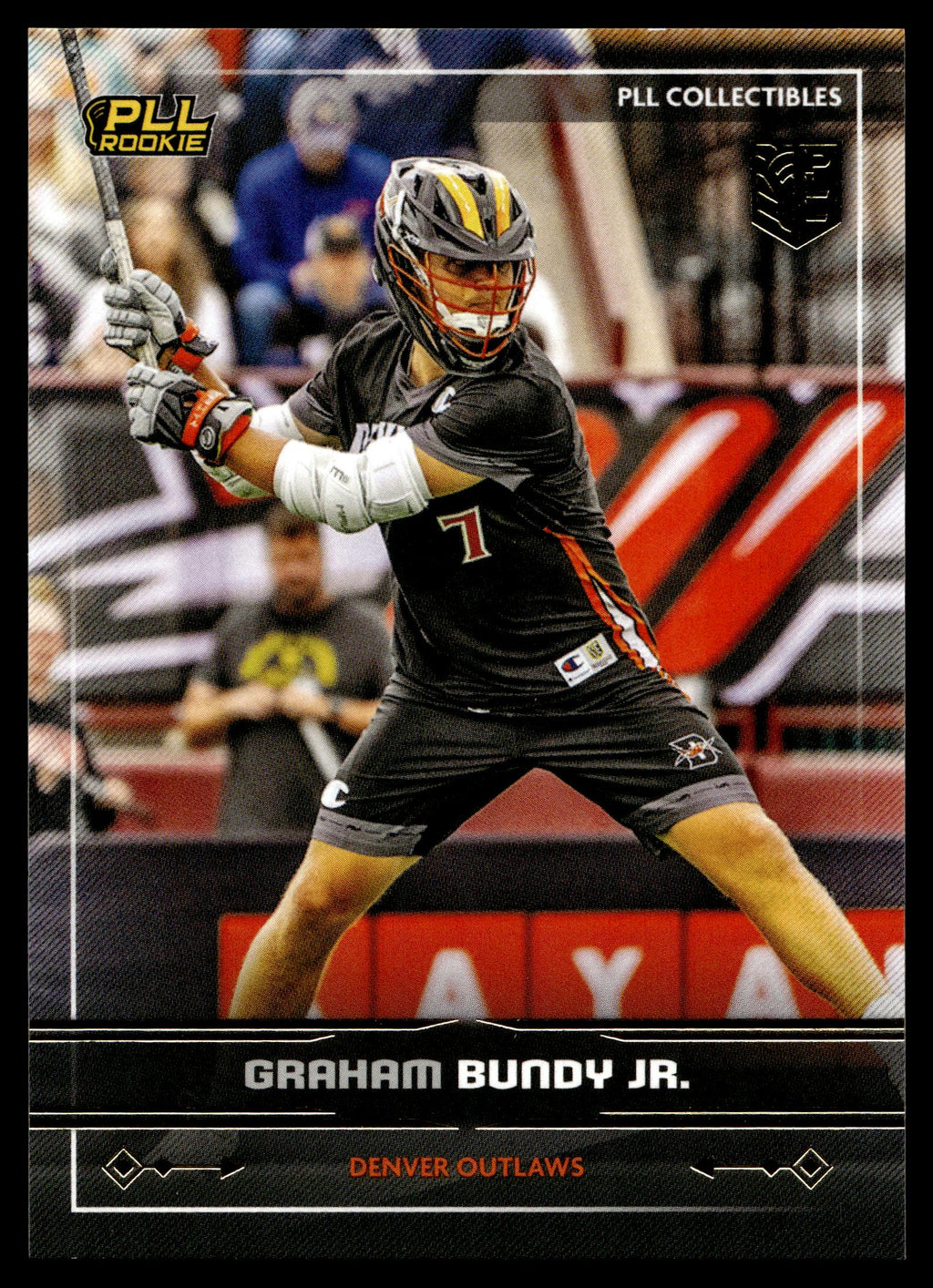 Graham Bundy Jr. 2025 PLL Fieldside Denver Outlaws Gold Foil #86