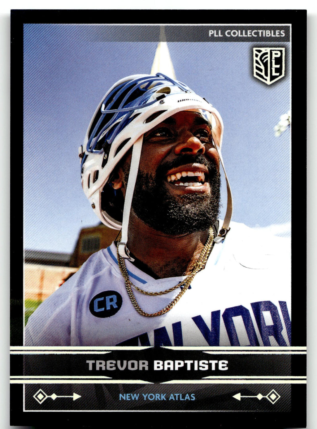 Trevor Baptiste 2025 PLL Fieldside New York Atlas Cream Of The Cropped #1