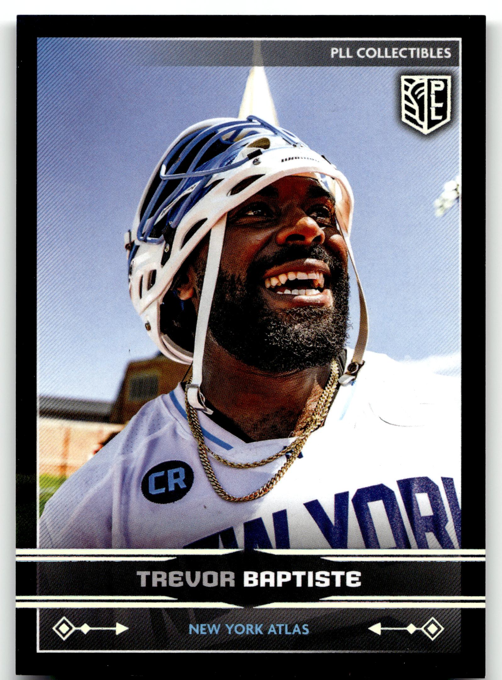 Trevor Baptiste 2025 PLL Fieldside New York Atlas Cream Of The Cropped #1