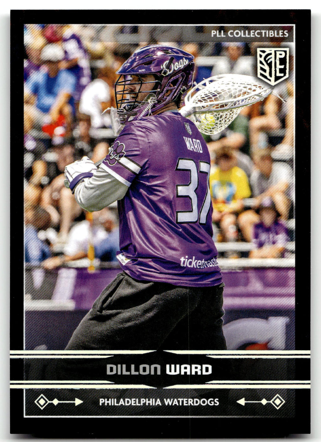 Dillon Ward 2025 PLL Fieldside Philadelphia Waterdogs Cream Of The Cropped #6