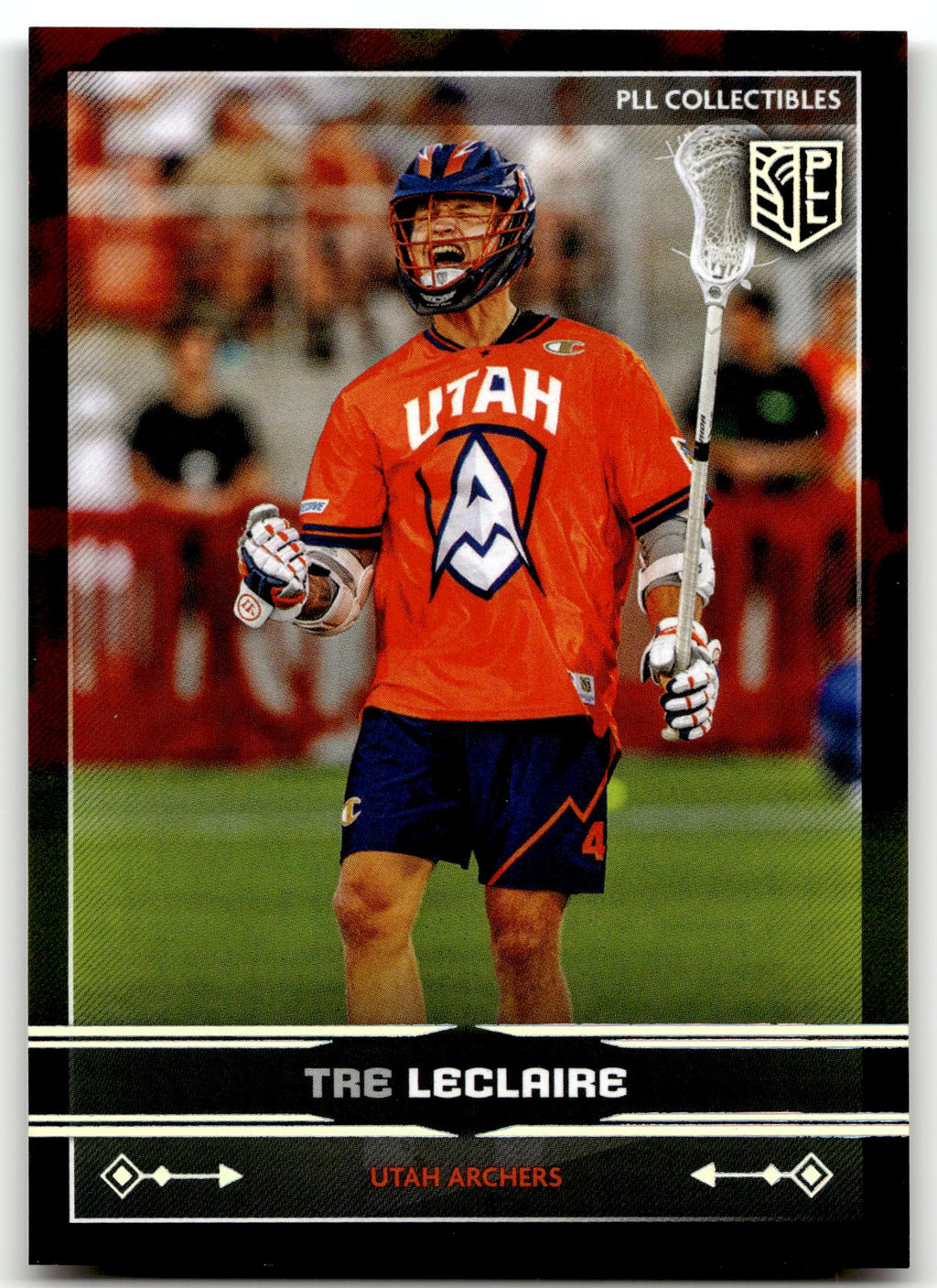 Tre Leclaire 2025 PLL Fieldside Utah Archers Cream Of The Cropped #19